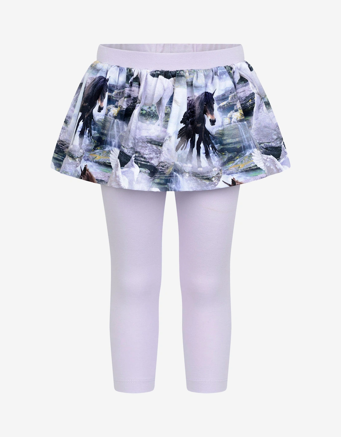 Baby Girls Mythical Creatures Skirt With Leggings, 5 of 4