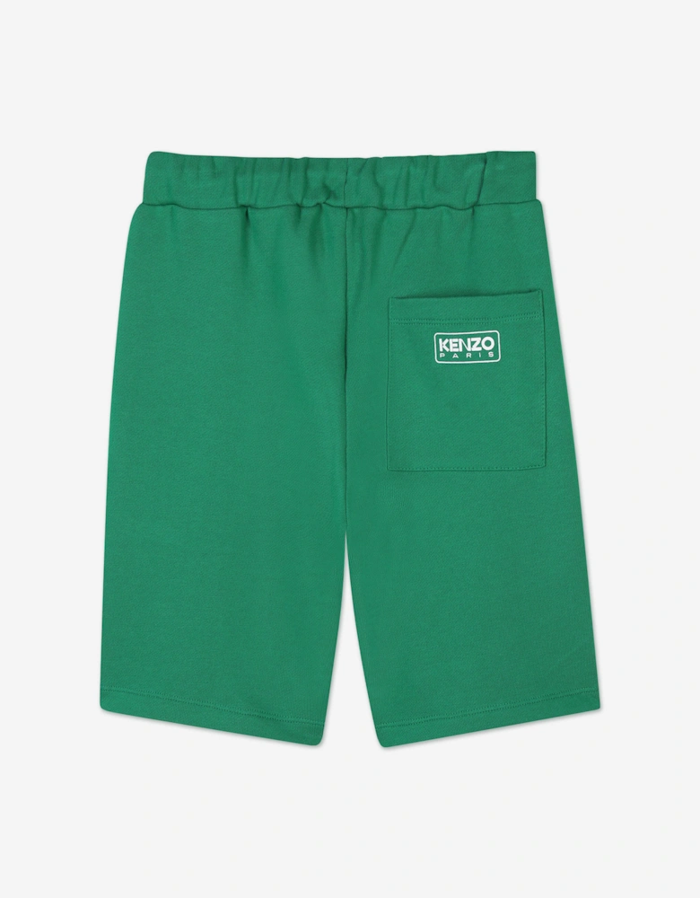 Boys Bermuda Shorts in Green