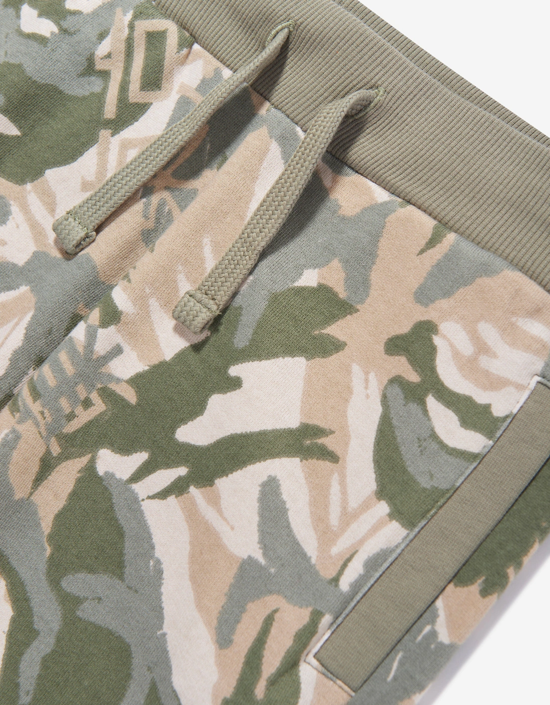 Boys Desert Print Shorts in Green