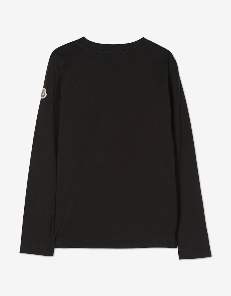 Enfant Boys Long Sleeve T-Shirt in Black
