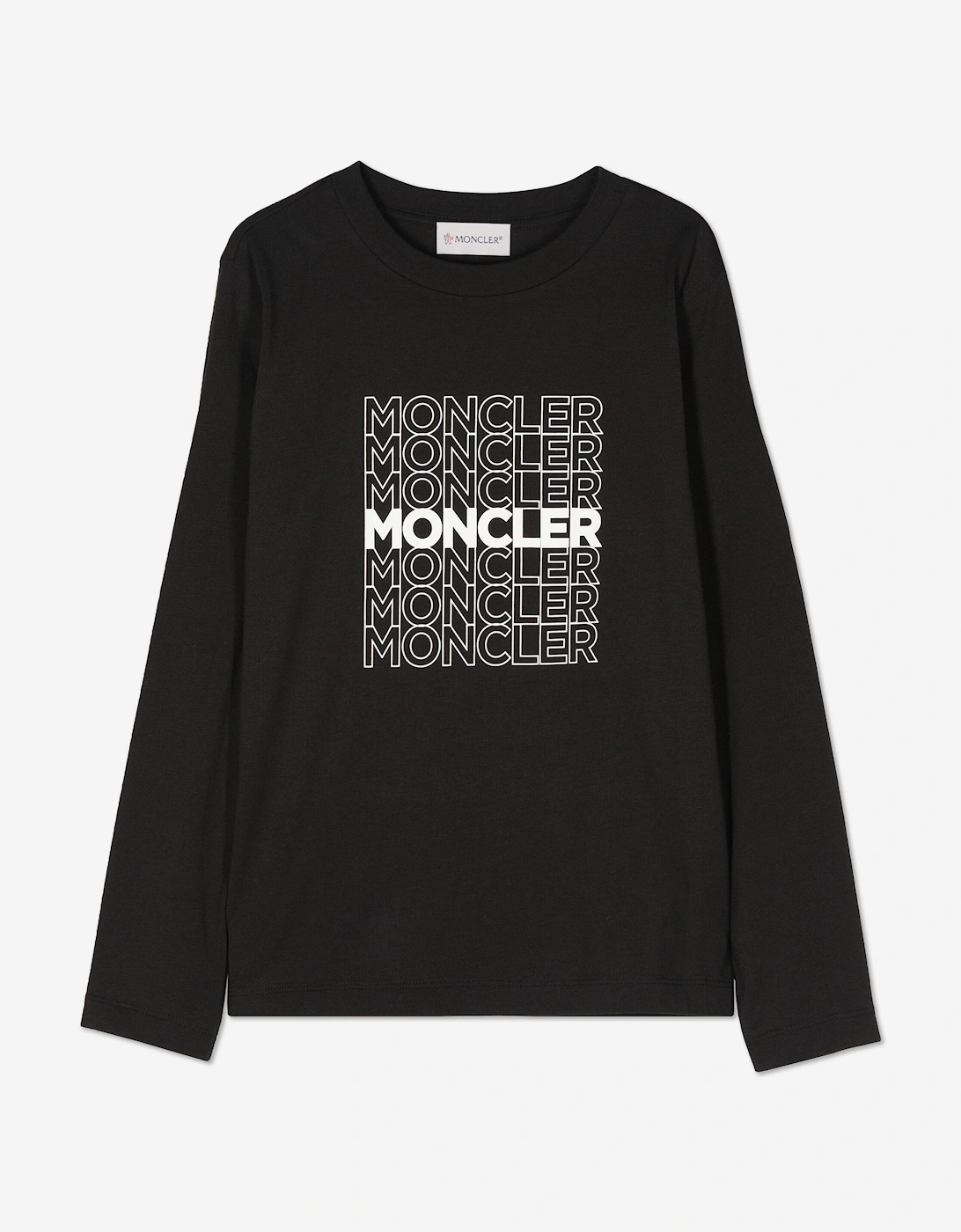 Enfant Boys Long Sleeve T-Shirt in Black