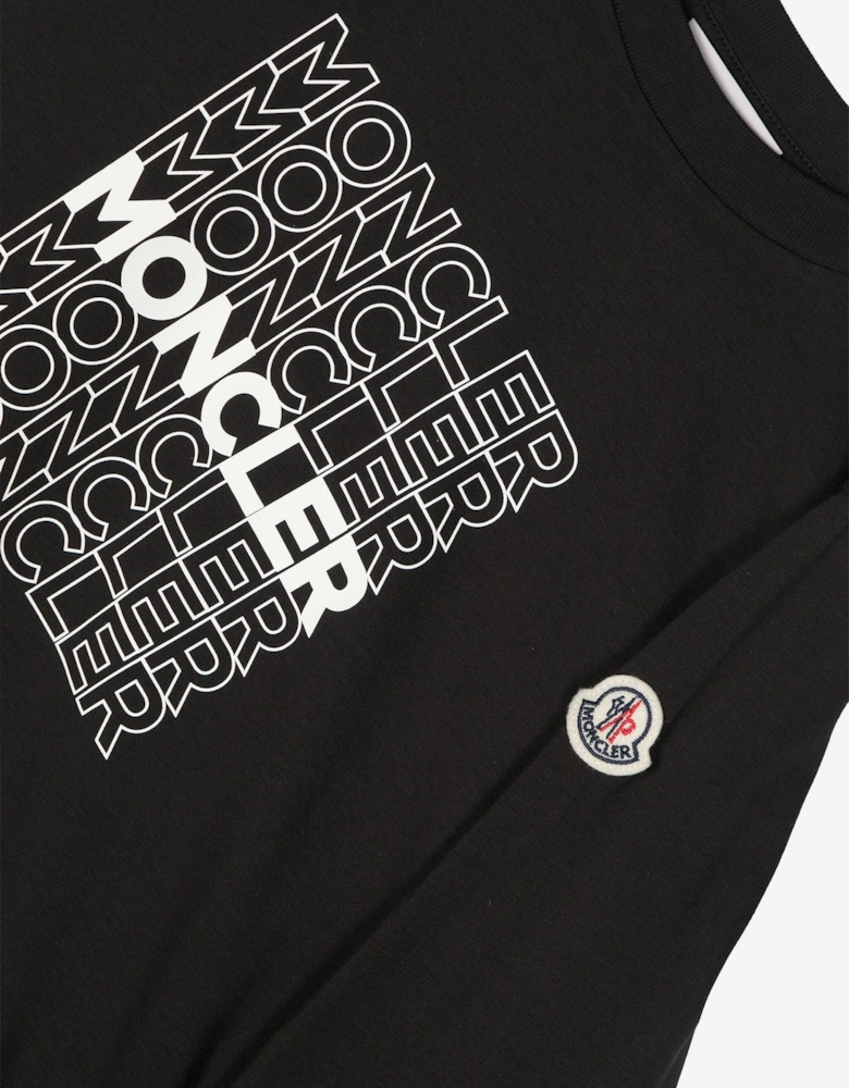 Enfant Boys Long Sleeve T-Shirt in Black