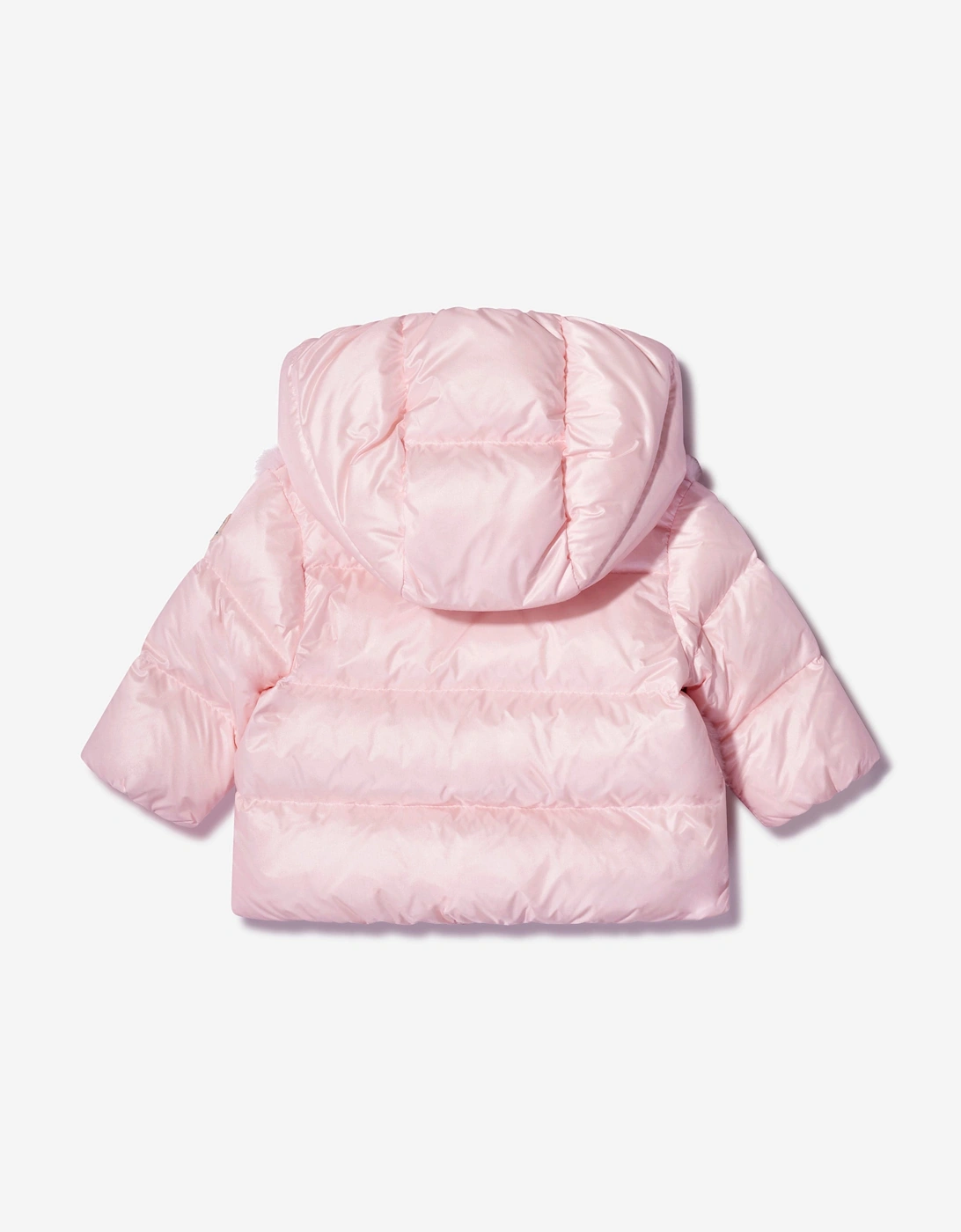 Enfant Baby Girls Down Padded Natas Jacket in Pink
