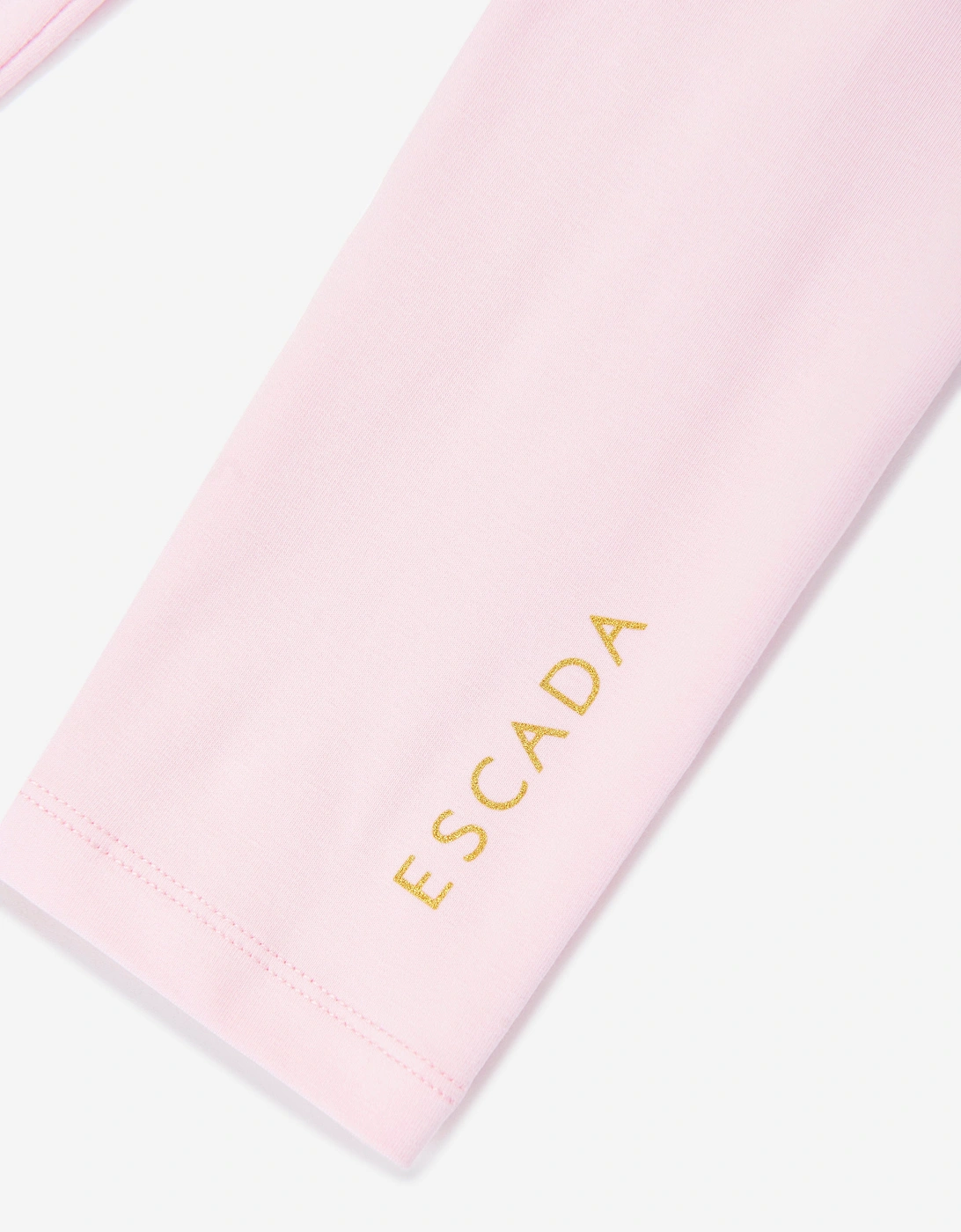 Baby Girls Logo Leggings in Pink