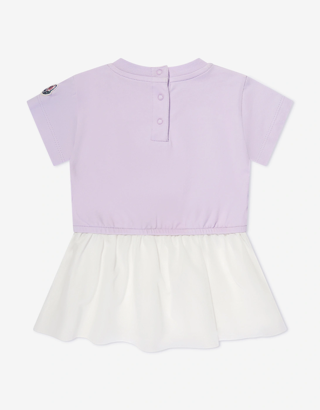 Enfant Baby Girls Logo T-Shirt Dress in Purple