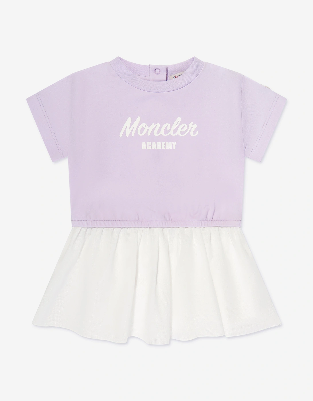 Enfant Baby Girls Logo T-Shirt Dress in Purple