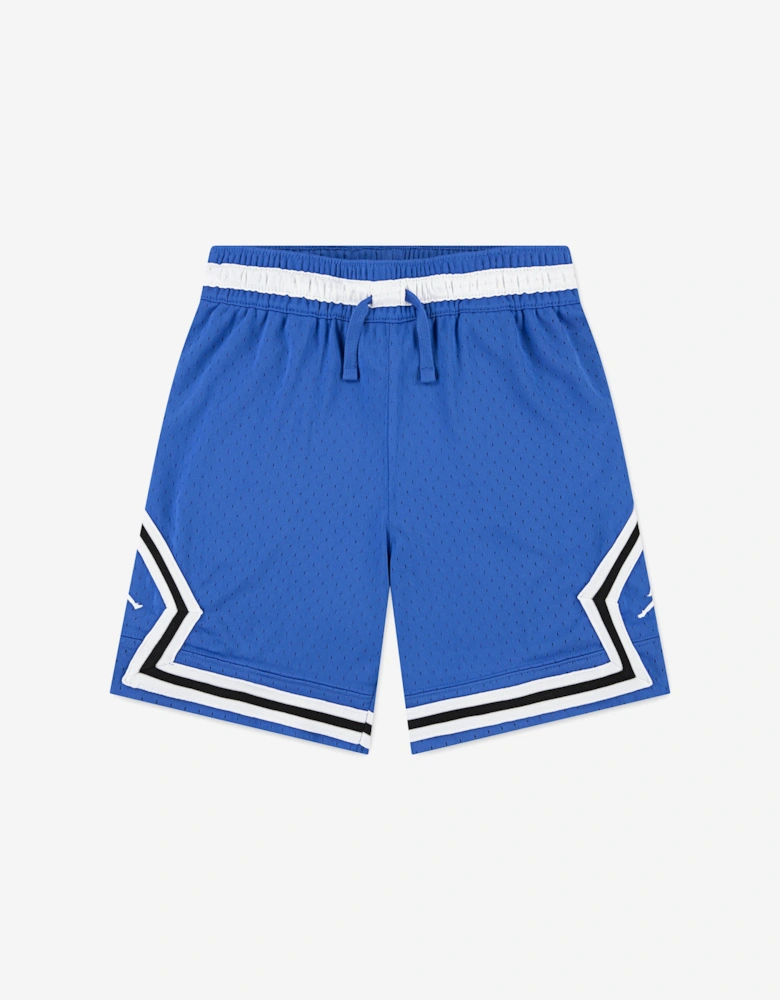 Boys MJ DF Sports Diamond Shorts in Blue