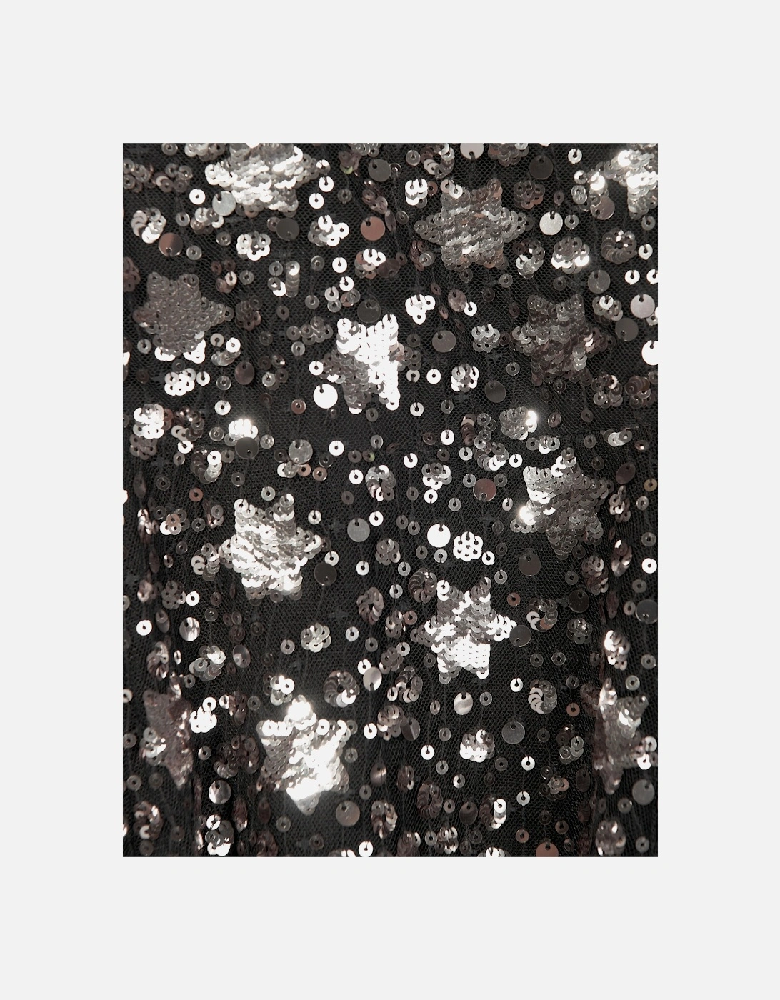 Girls Shooting Stars Dress in Black