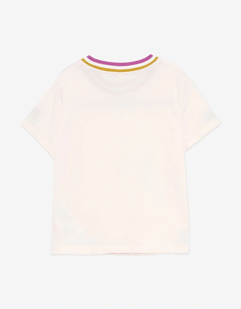 Girls Rhiannon Printed T-Shirt in Pink