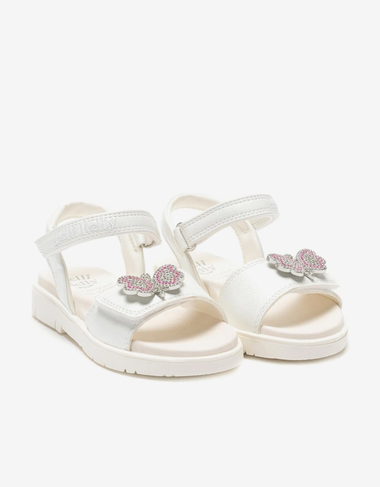 Girls Ines Sandals in White