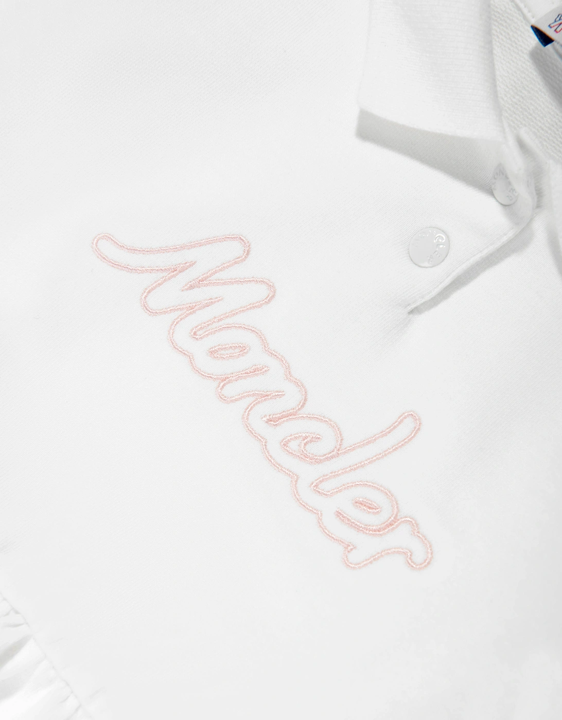 Baby Girls Logo Sweater Dress in Ivory
