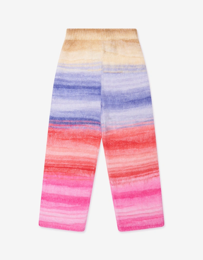 Girls Knitted Trousers in Multicolour