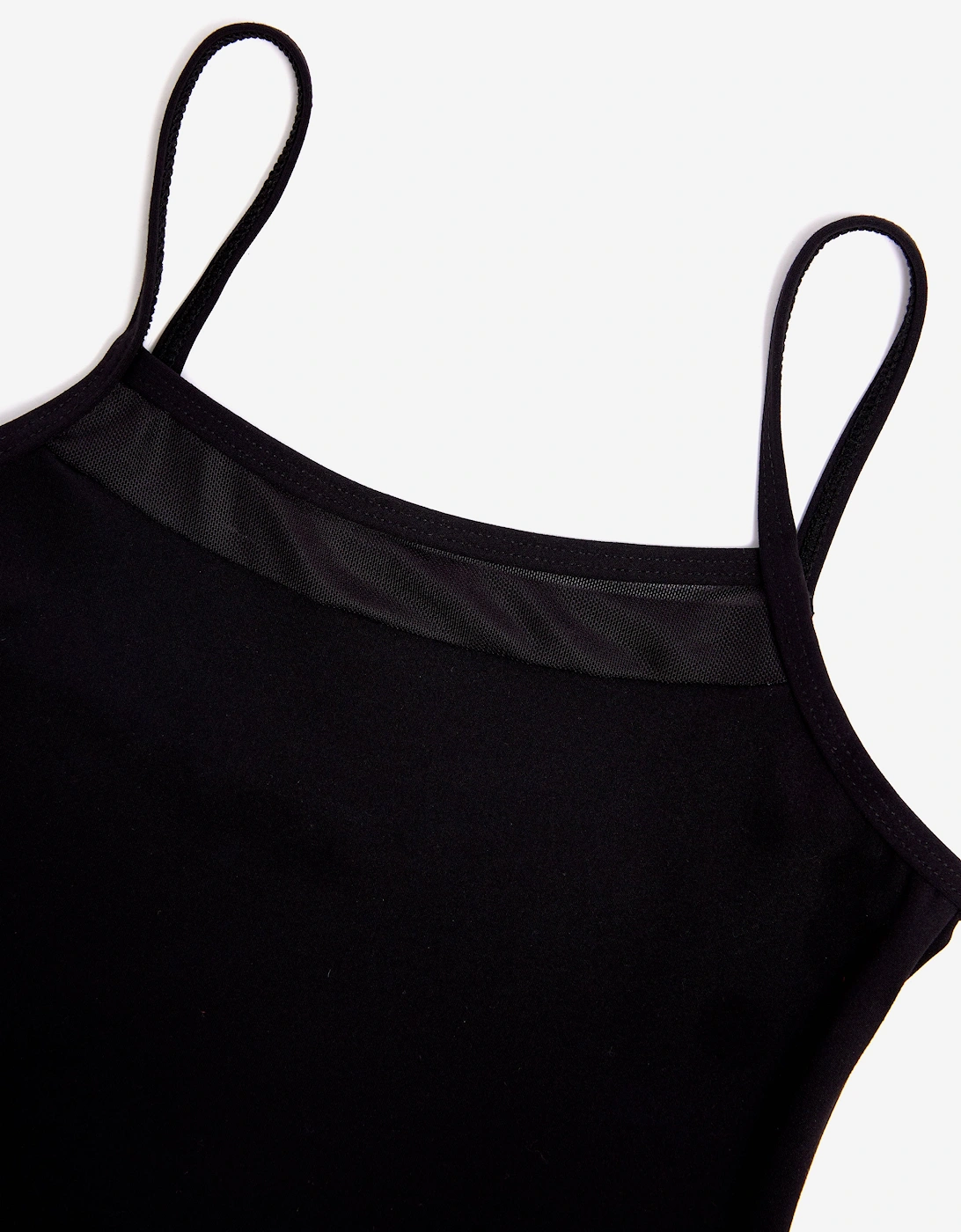 Girls Plie Leotard With Skirt in Black