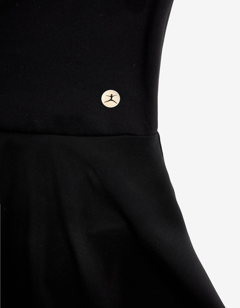 Girls Plie Leotard With Skirt in Black