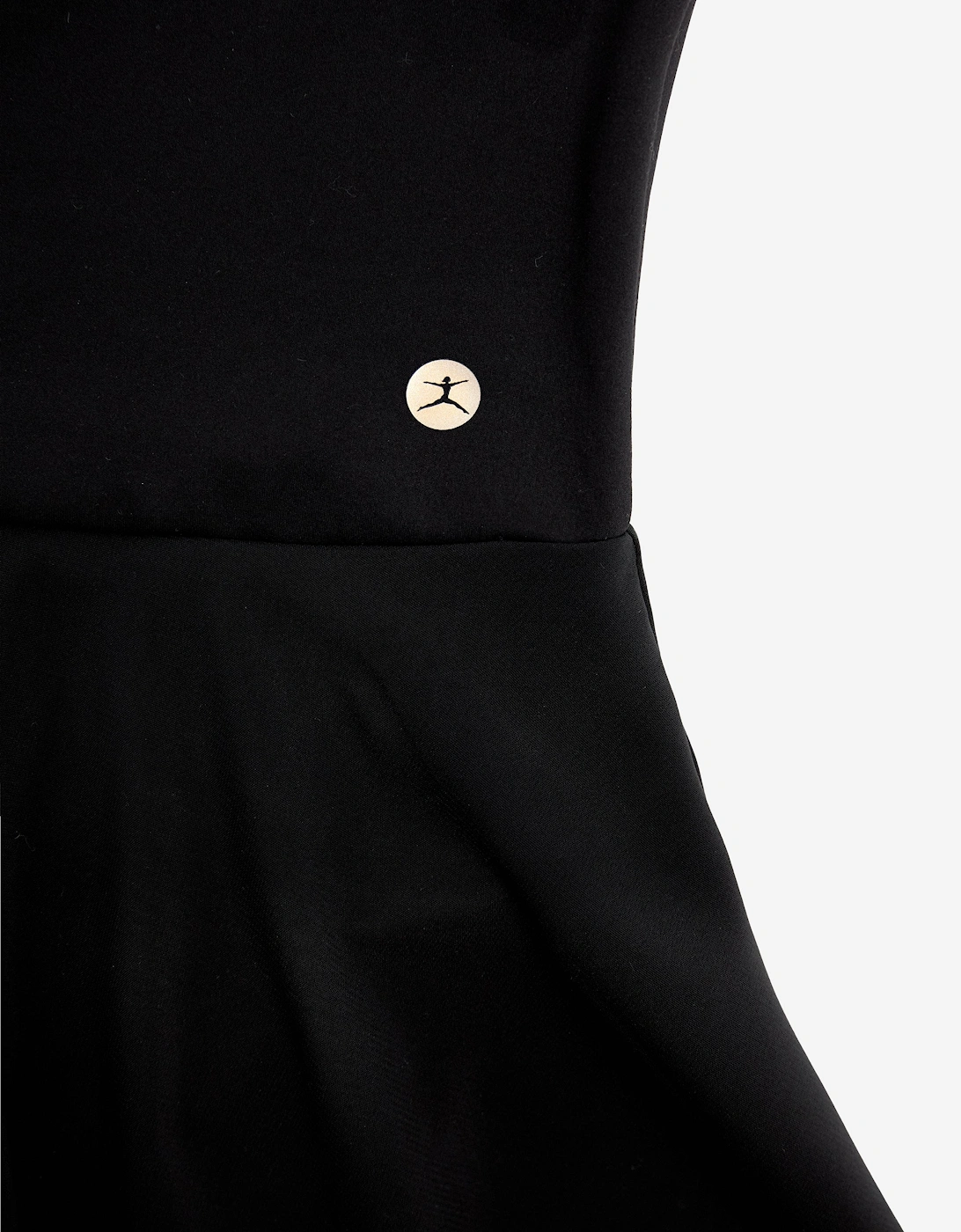 Girls Plie Leotard With Skirt in Black