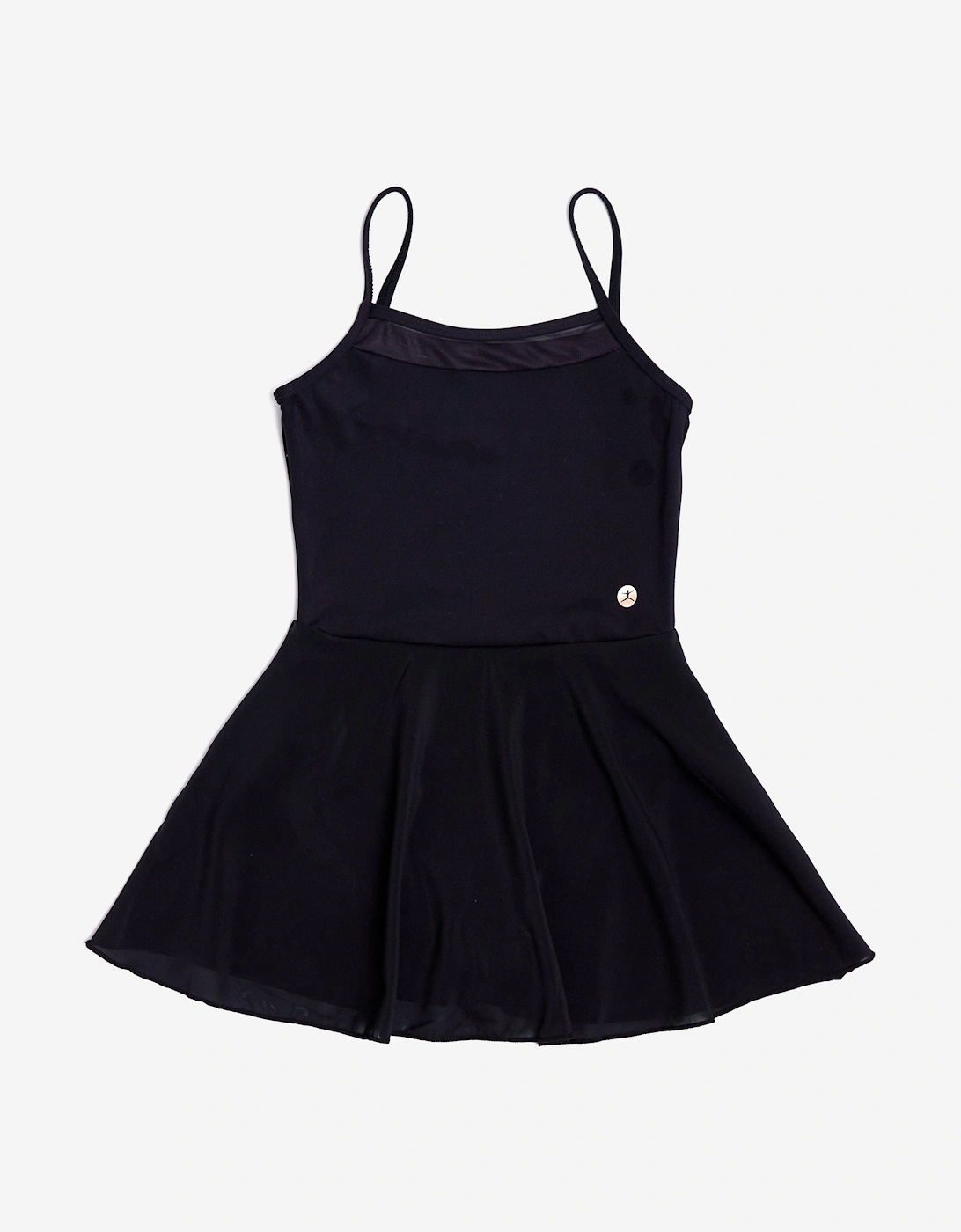 Girls Plie Leotard With Skirt in Black