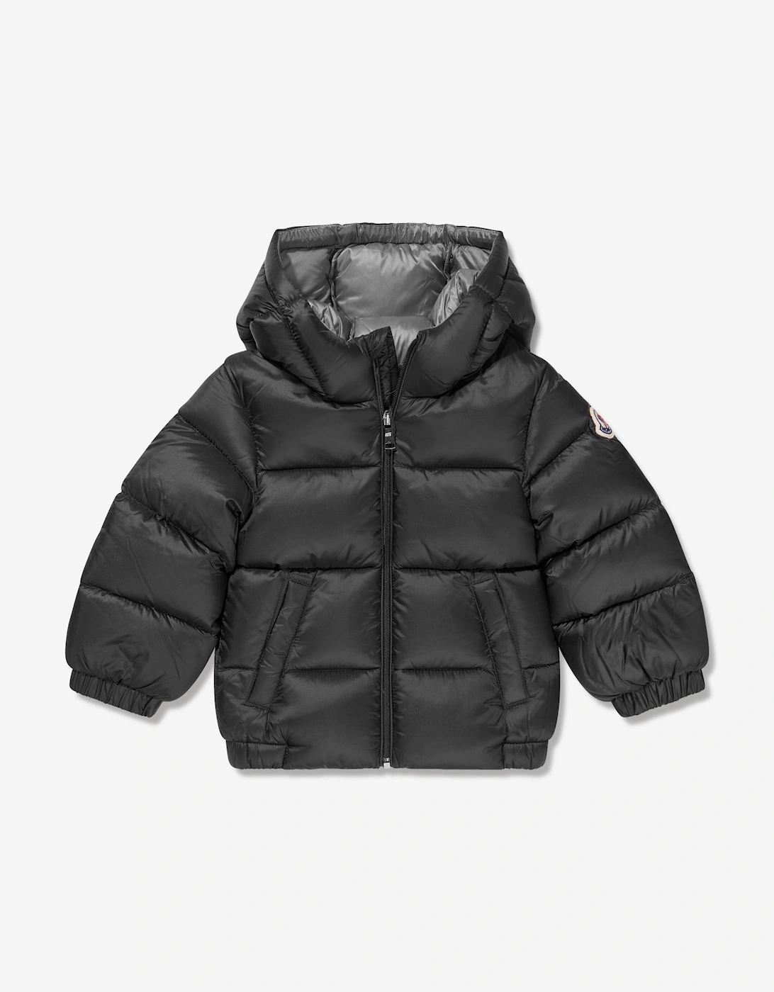 Enfant Baby Boys Down Padded New Macaire Jacket in Black, 5 of 4