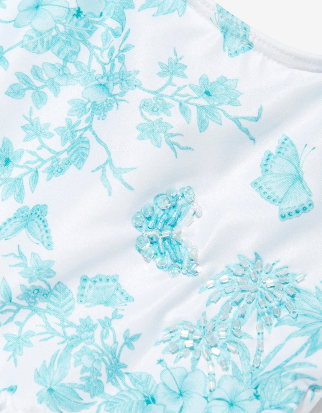 Girls Butterlies Swimsuit in Blue