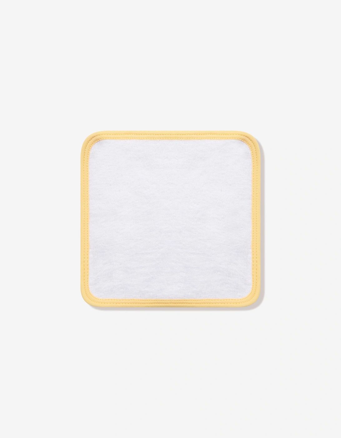 Baby Rubber Ducky Embroidered Towel in White