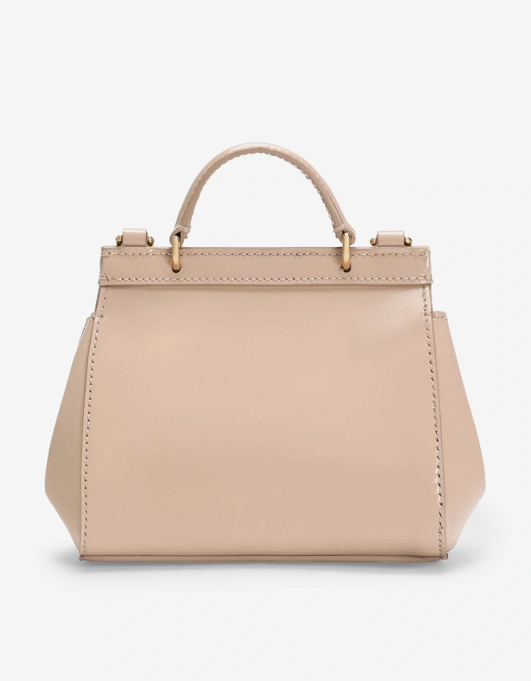 Girls Patent Leather Handbag in Pink (14cm)