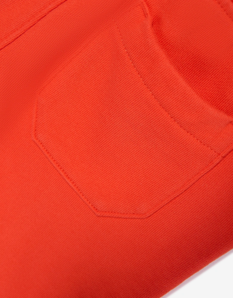 C.P. Company Boys Lens Pocket Shorts in Orange