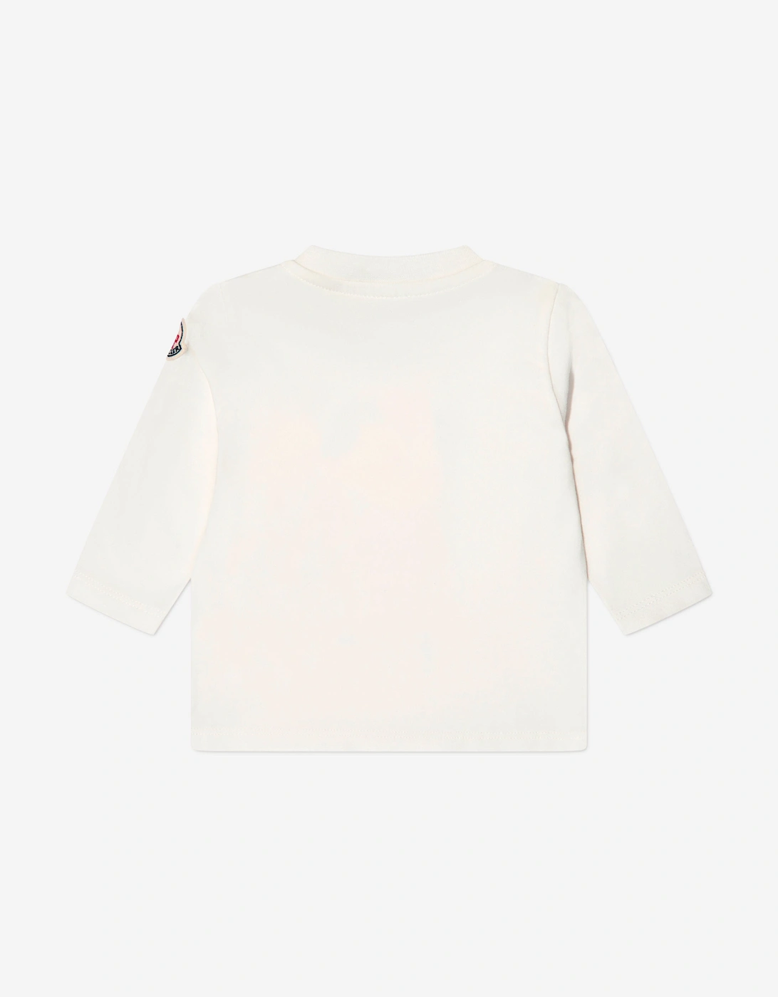 Enfant Baby Girls Long Sleeve T-Shirt in White