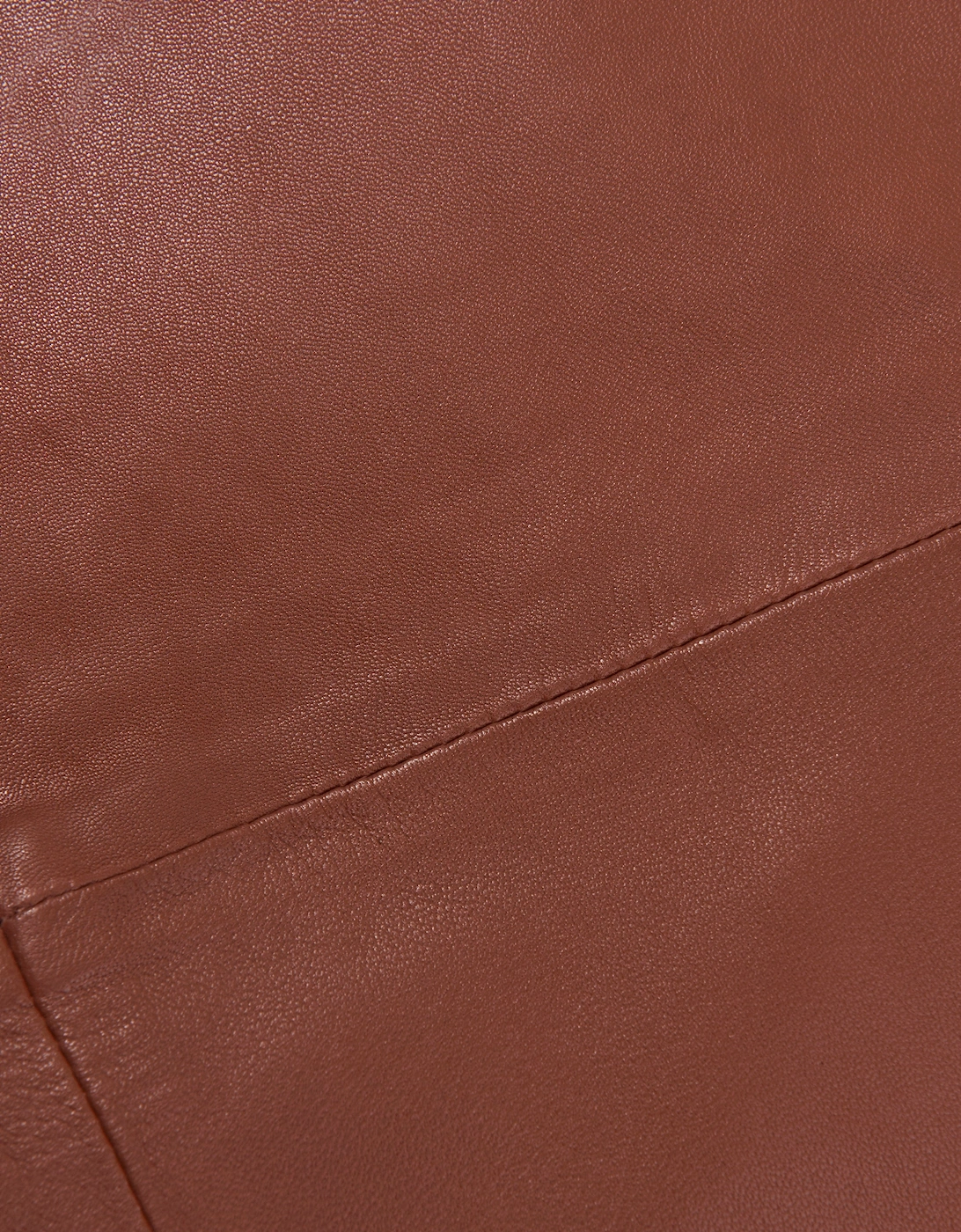 Girls Leather Trousers in Crimson