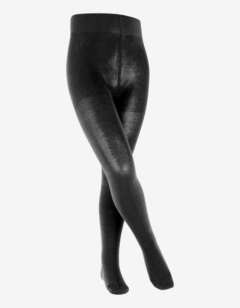 Girls Family Tights in Black