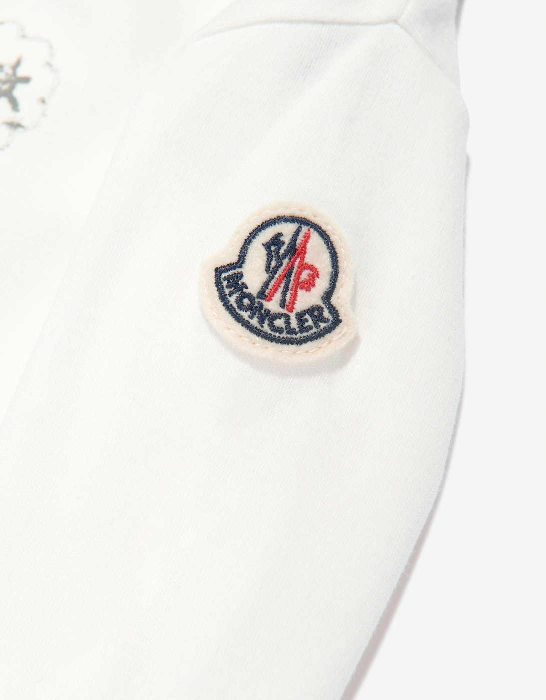 Enfant Baby Bear Logo Romper in White