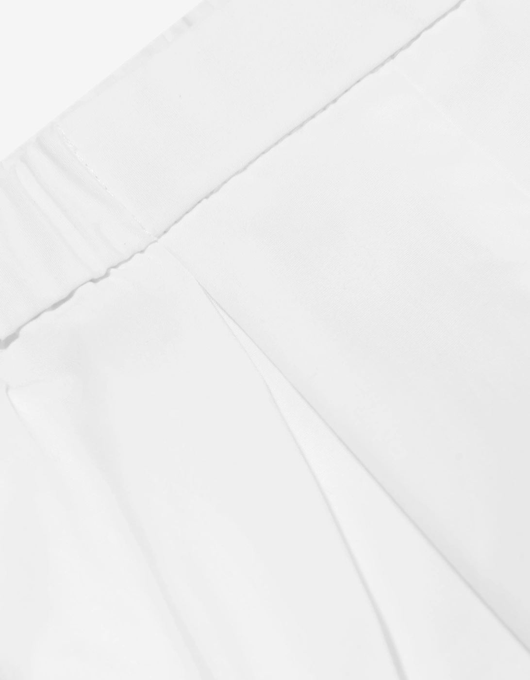 Enfant Baby Girls Cotton Shorts in White