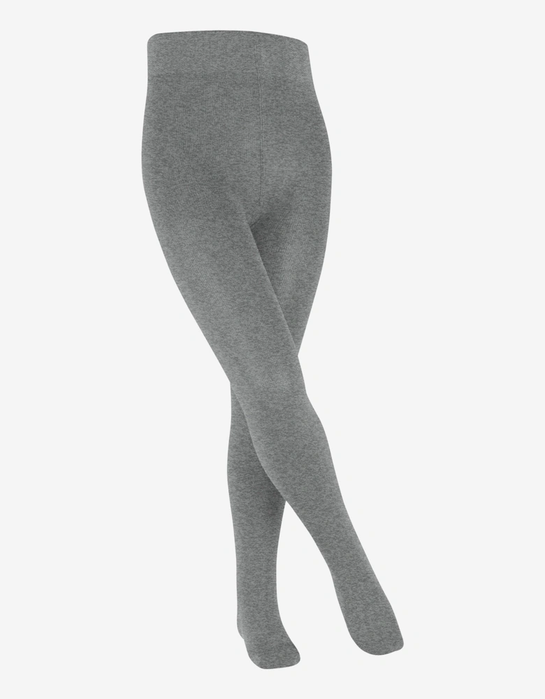 Girls Family Tights in Grey