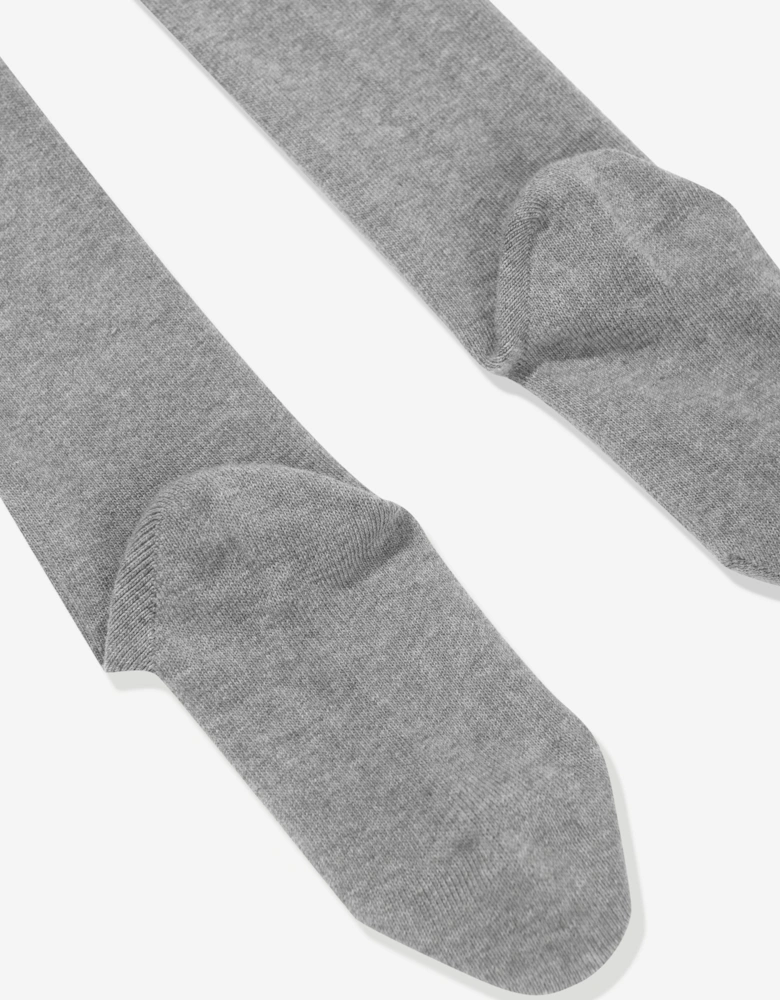 Girls Family Tights in Grey