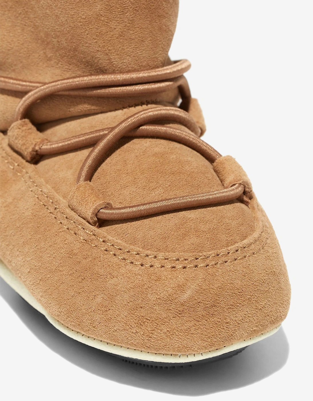 Moon Boot Baby Girls Suede Crib Boots in Brown