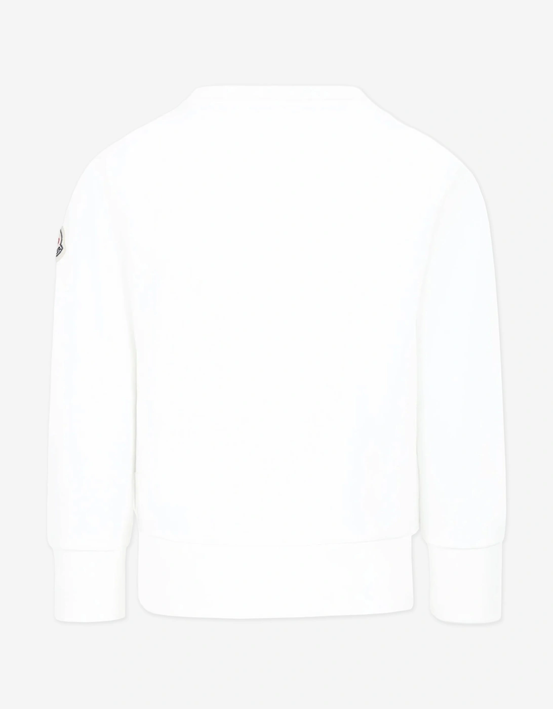 Boys Logo Sweatshirt in Ivory