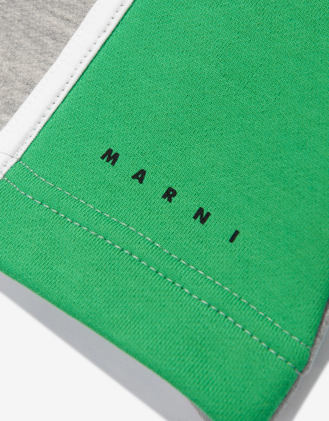 Kids Colourblock Sweatshirt in Green