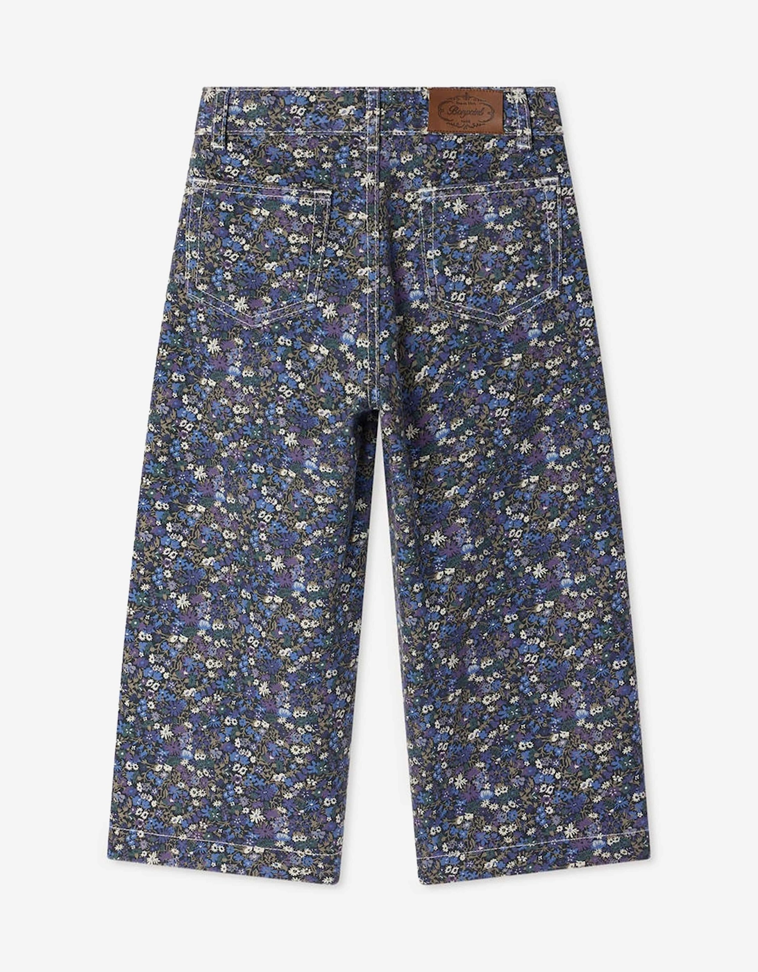 Girls Gersande Wide Leg Jeans in Blue