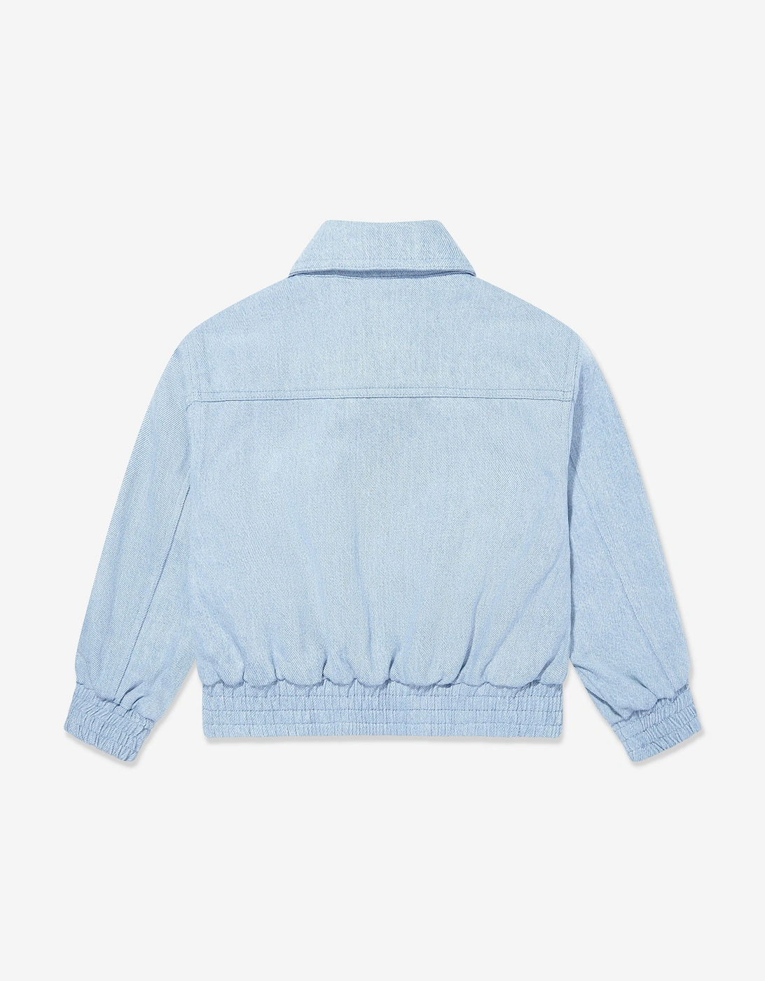 Girls Jewelled Zip Up Jacket in Blue
