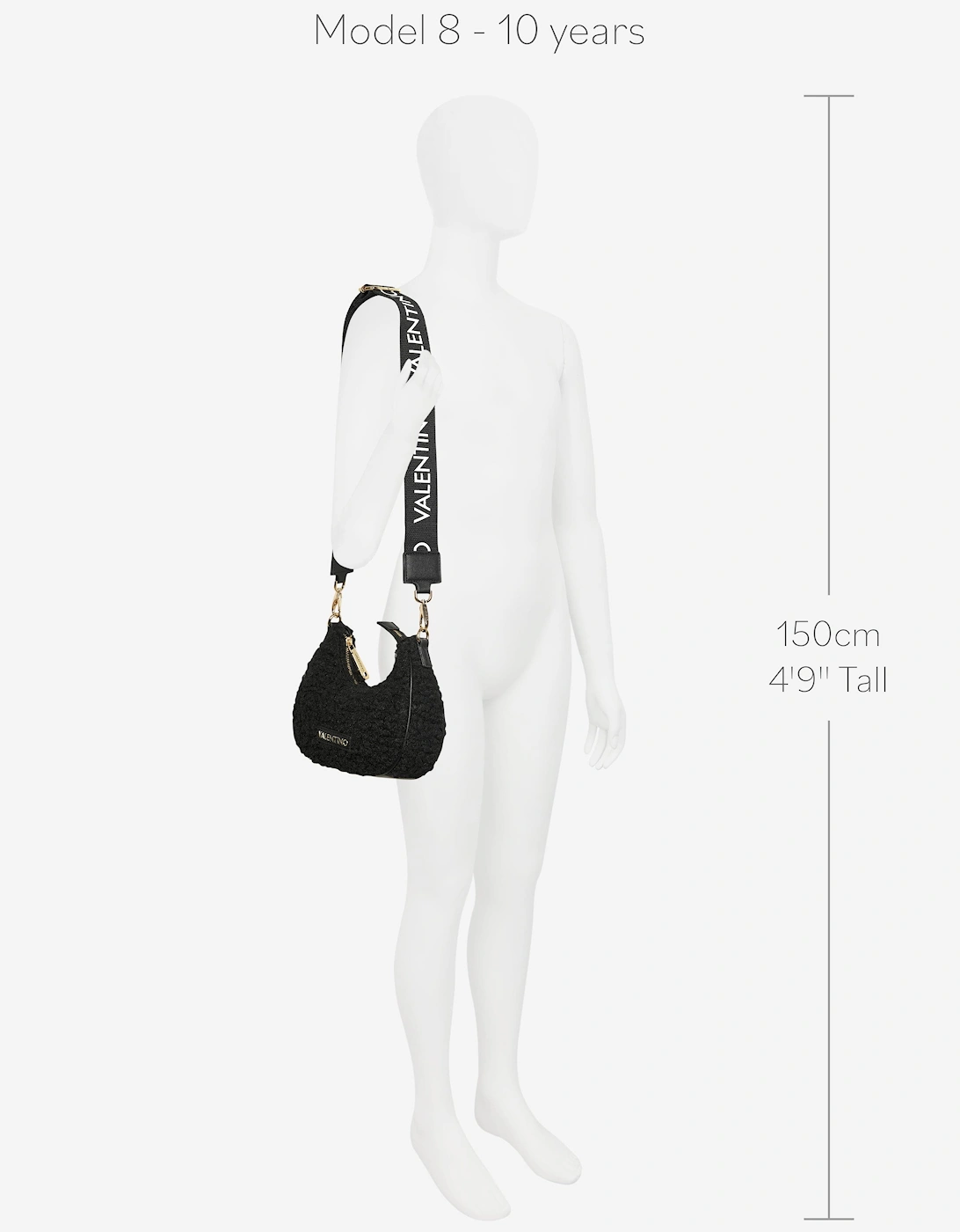 Special Camy Hobo Bag in Black (22cm)