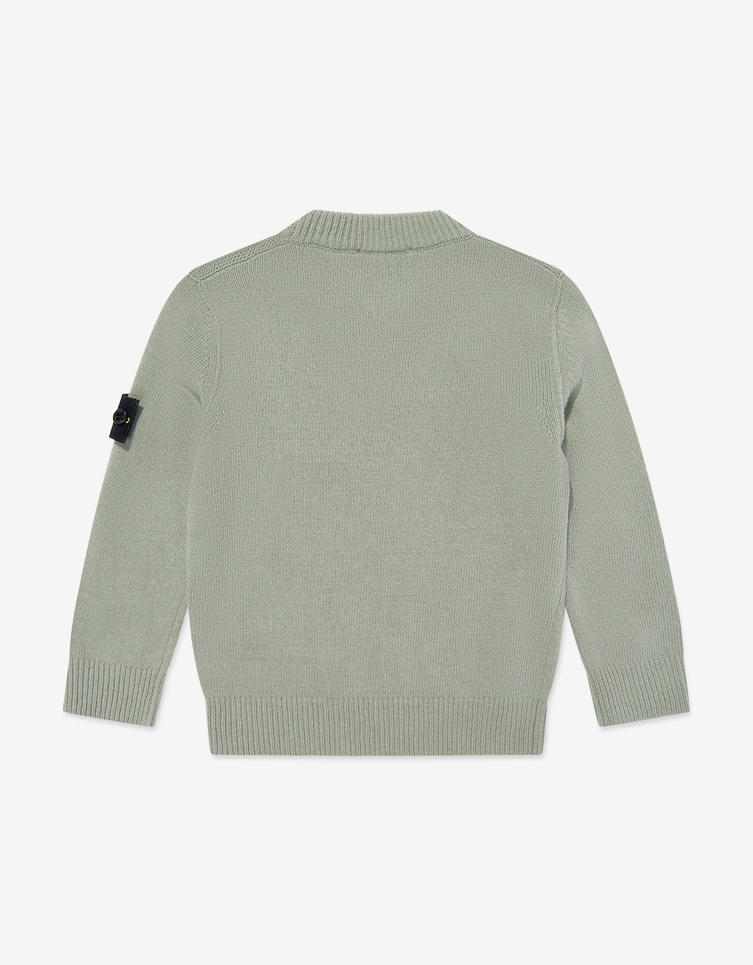 Boys Wool Knitted Jumper in Green