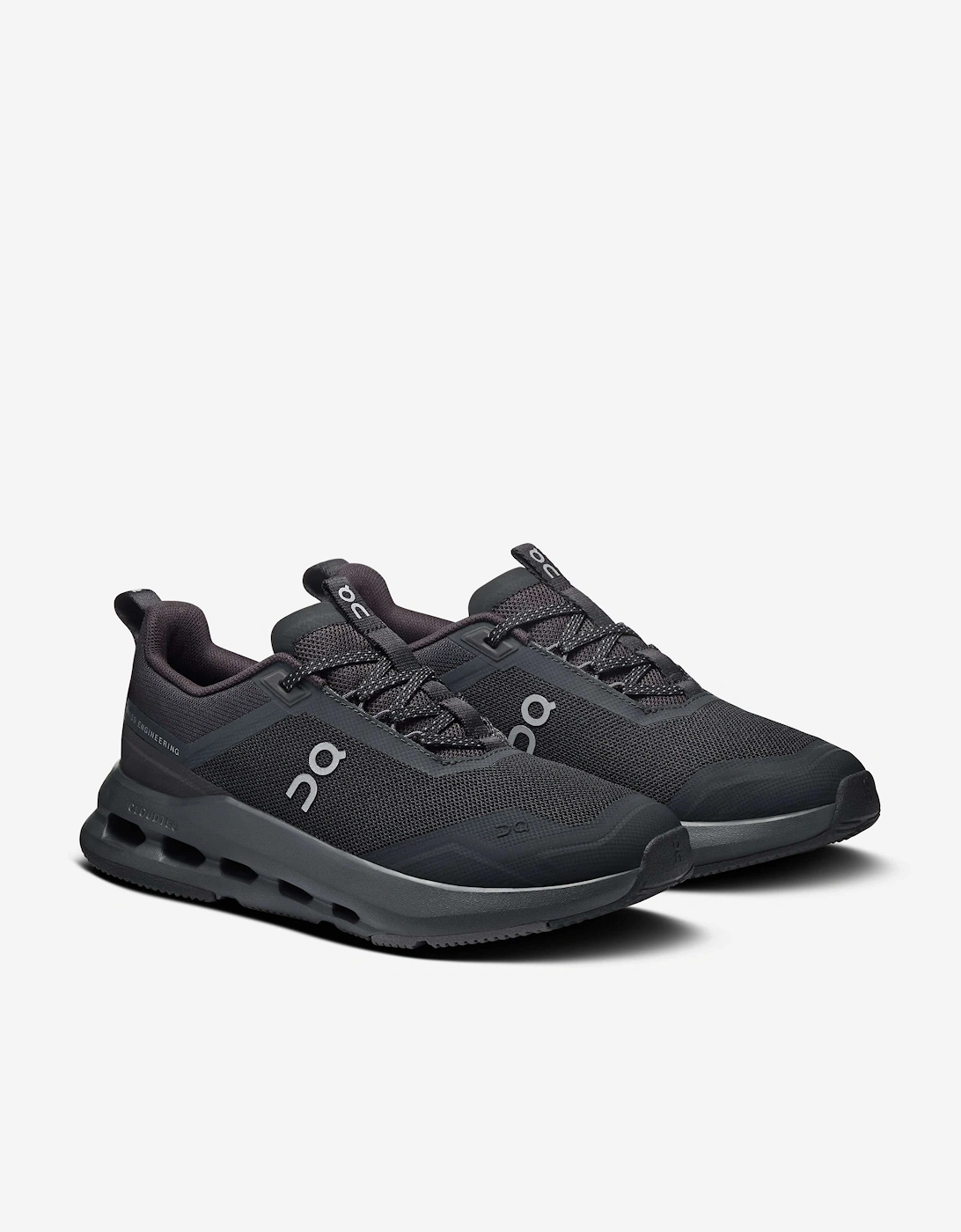 Kids Cloudnova Trainers in Black