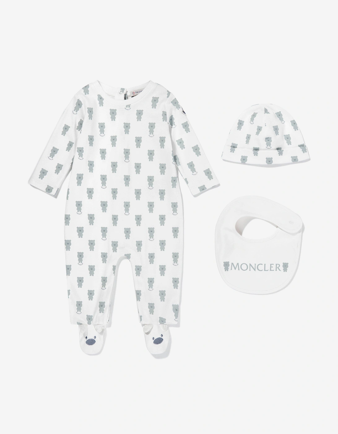 Baby Boys Babygrow Set in Ivory, 5 of 4