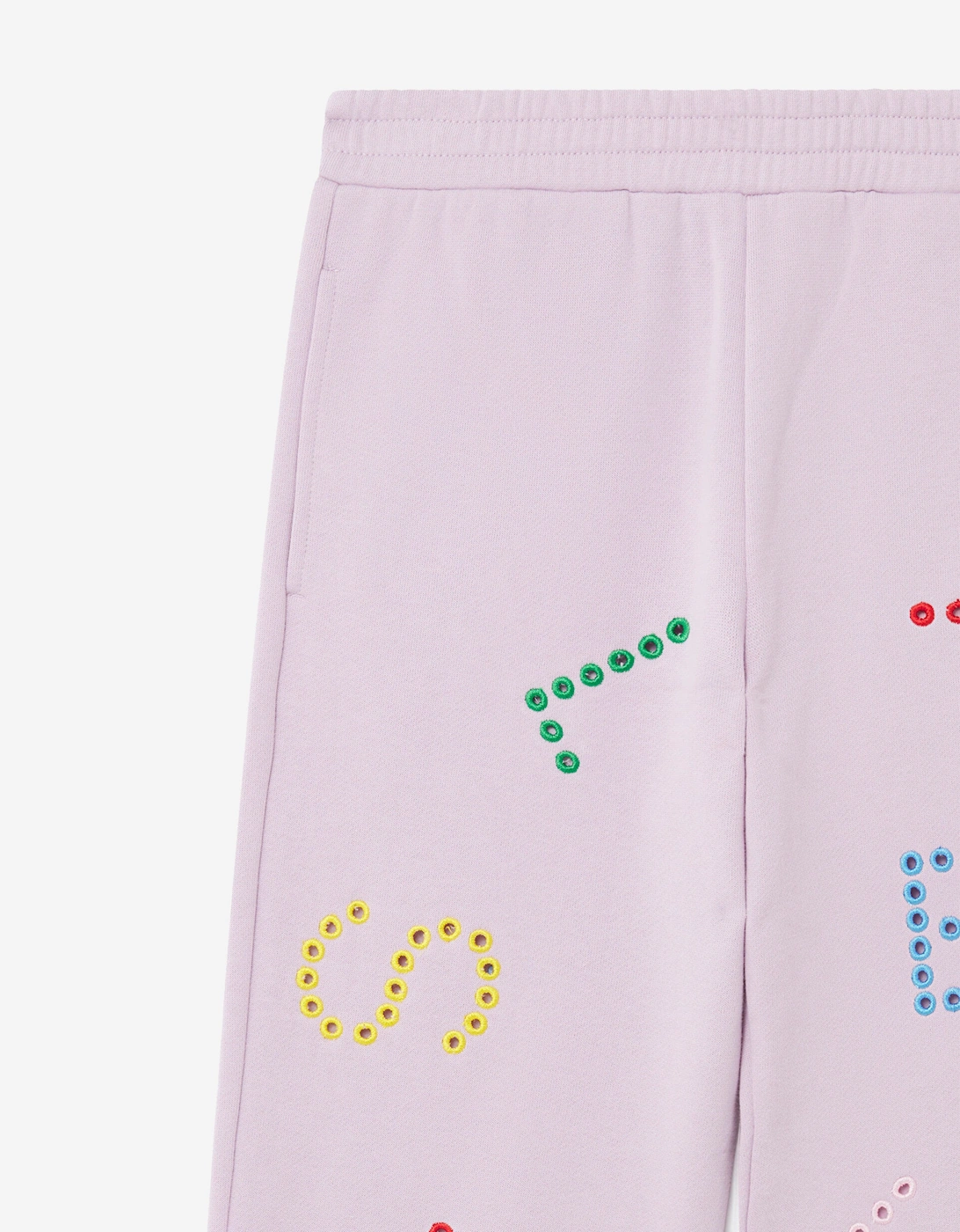 Girls Logo Joggers in Purple