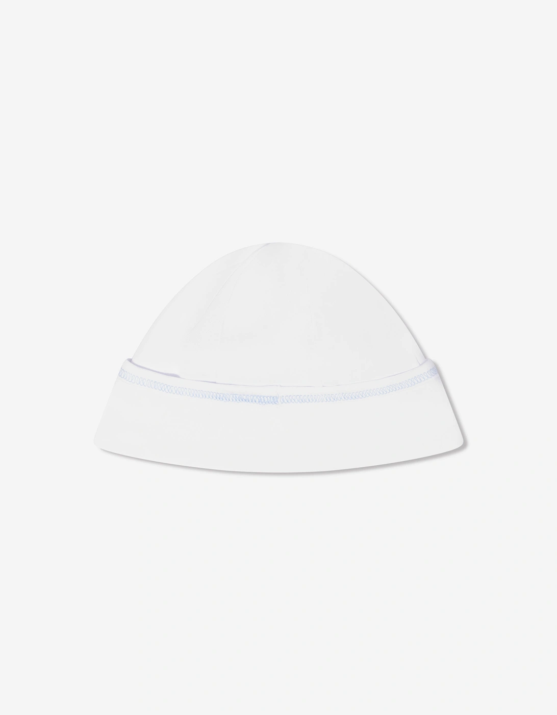 Baby Boys Smocked Hat in White