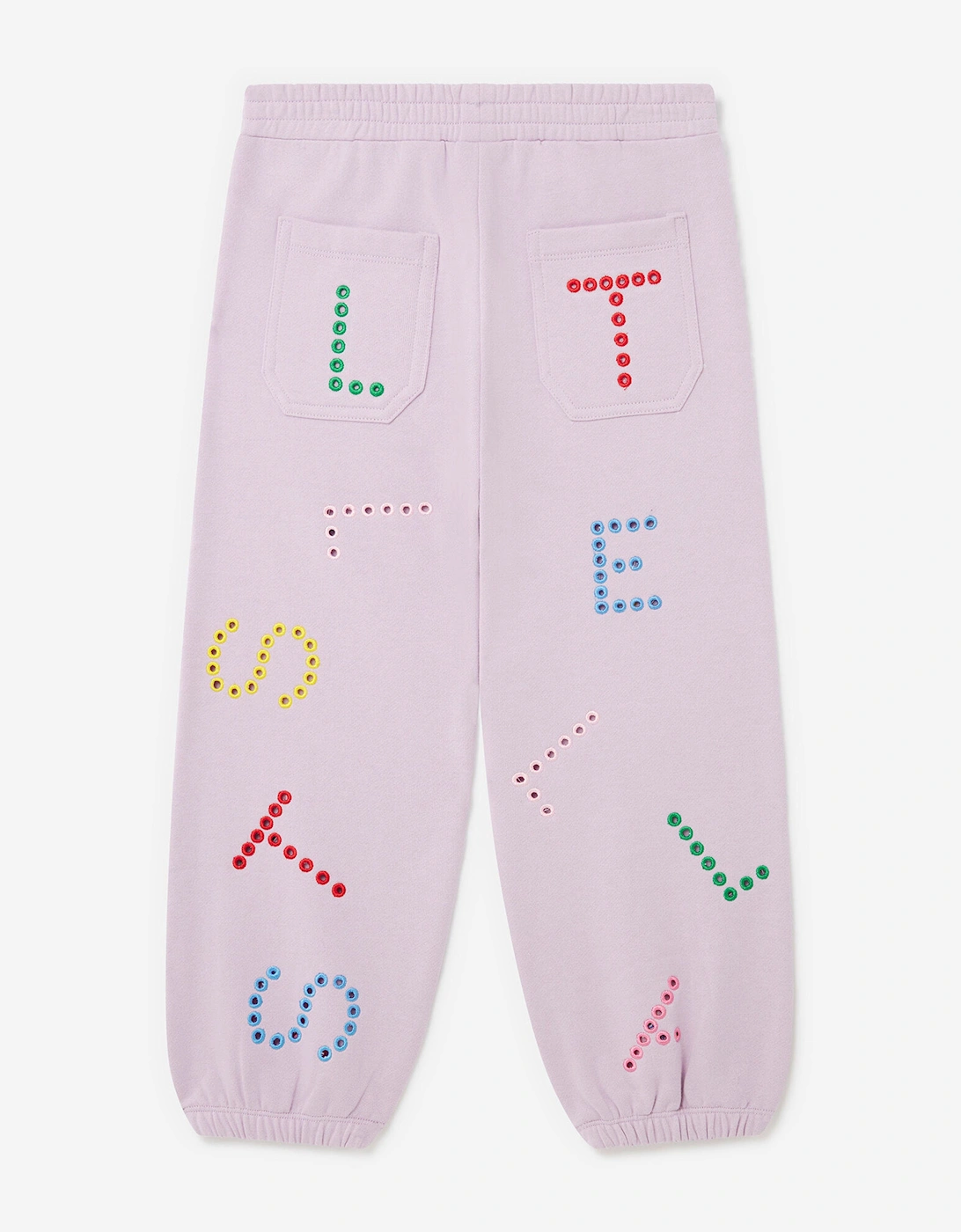 Girls Logo Joggers in Purple