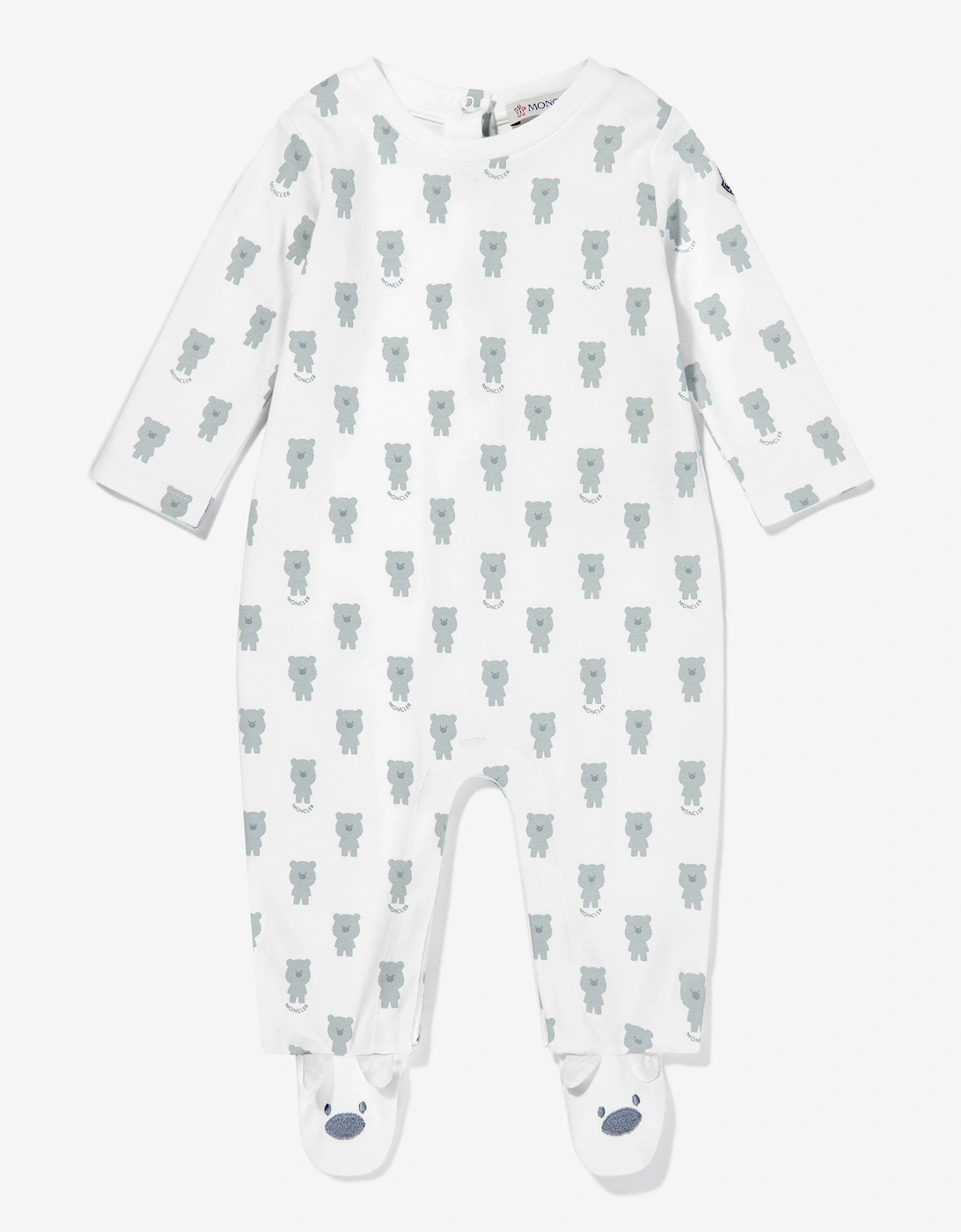 Baby Boys Babygrow Set in Ivory