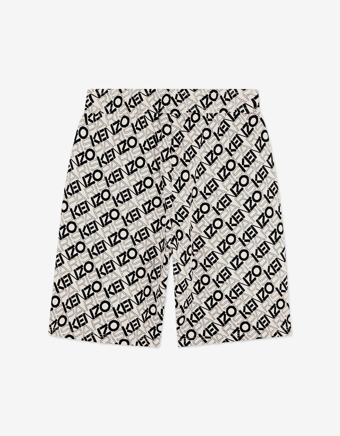Boys Logo Bermuda Shorts in Black