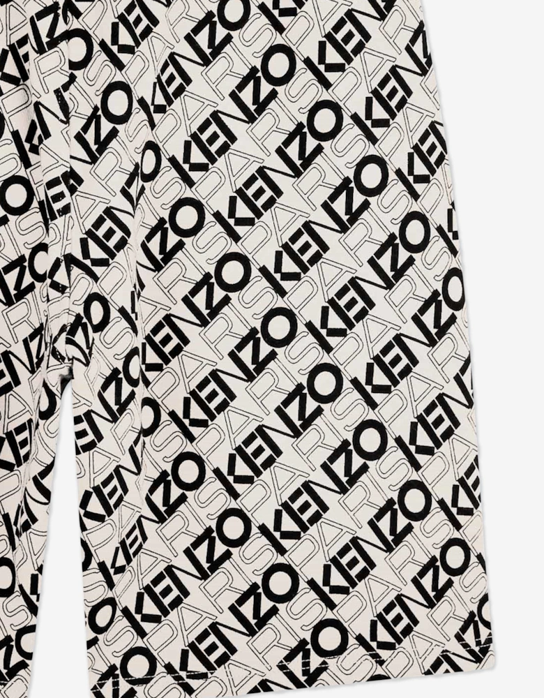 Boys Logo Bermuda Shorts in Black