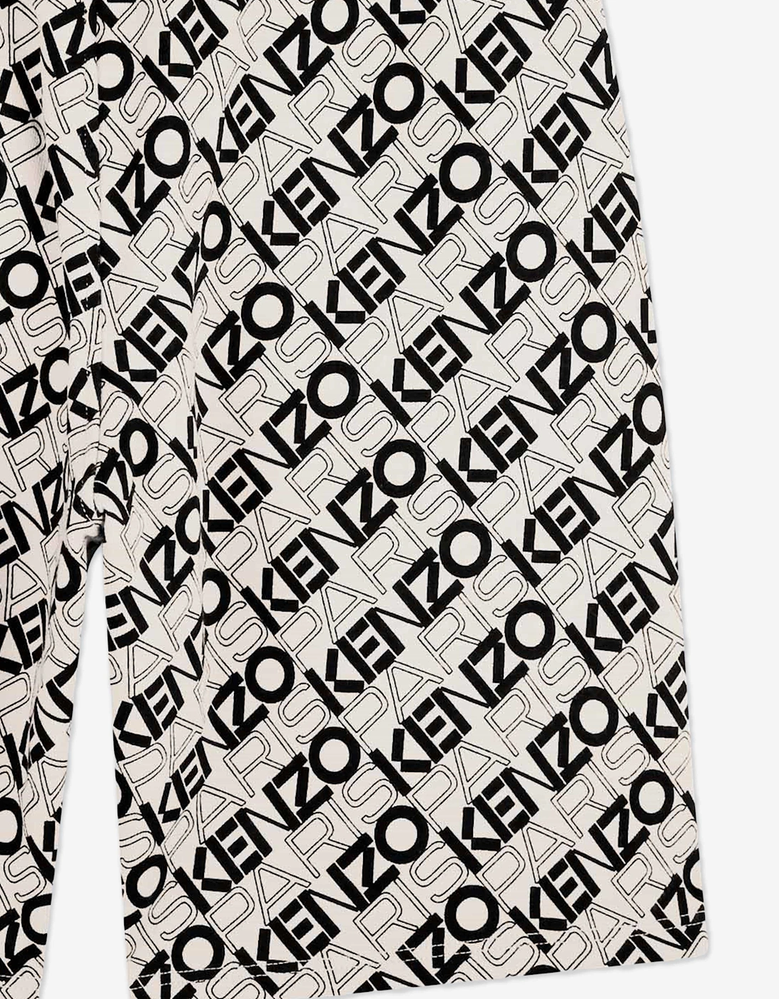 Boys Logo Bermuda Shorts in Black