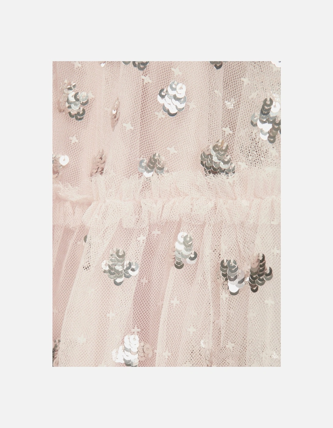 Girls Glisten Tulle Dress in Pink