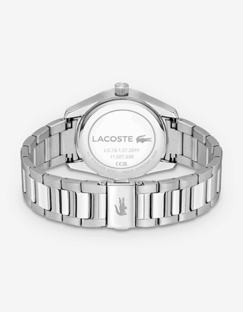 Boys Boston Quartz Watch in Silver (39mm)